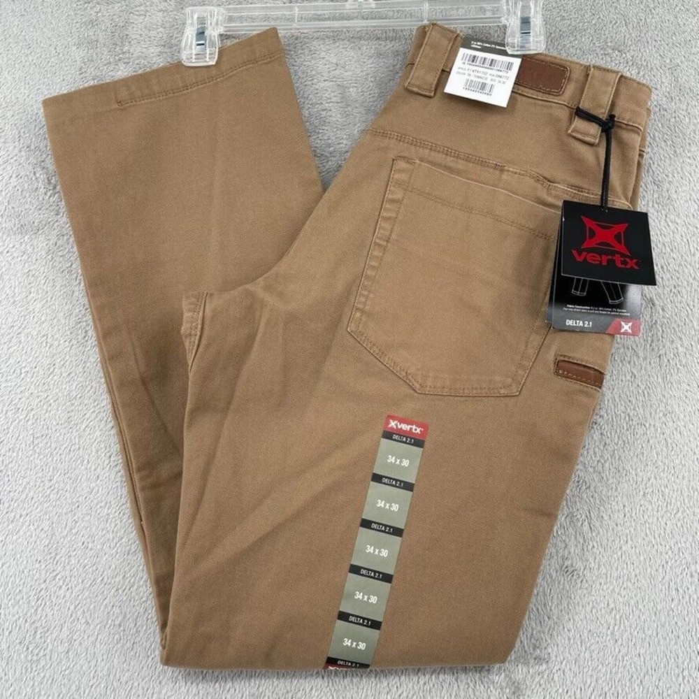 Vertx Delta 2.1 Pants Men 32x30 Brown Tobacco Tactical Utility Stretch Concealed